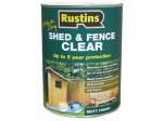 Rustins Fence and Shed Clear 5L