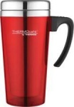 Thermos Cafe Translucent Travel Mug 420ml Red