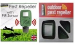 Pest-Stop Outdoor Ultrasonic All Pest Repeller Mouse Rat Cat Dog Fox Rodent