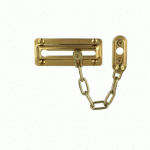 SECURITY DOOR CHAIN - BRASS PLATED