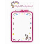 Kids Unicorn Magical Dry Erase White Drawing Board with Pen (FN8519)