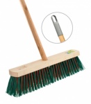 Bettina Wooden Outdoor Broom 15'' WITH HANDLE