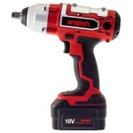 Am-Tech 18V 3Ah Li-ion Cordless 1/2 Inch Impact Wrench (V6525)