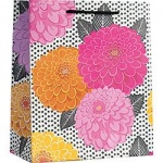 DAHLIA GARDEN MEDIUM GIFT BAG PACK OF 6