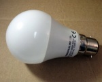 9W LED A60 9W B22 240V AC 3000K B22 (3351)