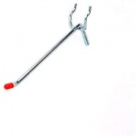 Pegboard Hook BzpSng 50mm To Fit 19mm Brd
