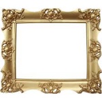 Photo Frame Victorian Gold 10 x 8''