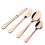 Glamour Copper 16pc Cutlery Set