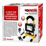 Roadster 10 Watt COB LED Rechargeable Light Floor Standing Worklight Lithium