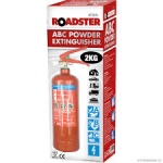 ABC POWDER FIRE EXTINGUISHER  2KG DRY SAFETY HOME OFFICE CAR MOUNT TAXI BOAT