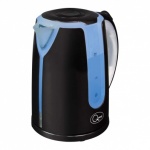 Quest Cordless Dual LED Illuminated Kettle, 1.7 Litre, 2200 W, Black