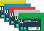 A5 Plastic Document Wallet