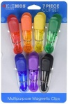 151   BAG CLIP S/12 ASST COLOURS