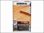 Ronseal ultimate decking oil dark oak 5ltr (37295)
