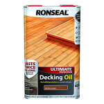 Ronseal ultimate decking oil  natural cedar 5ltr (37298)