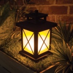 Flickering LED Lantern Battery Operated -
