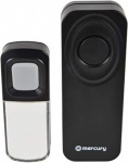 Wireless W/proof Doorbell Blk (350.296UK)