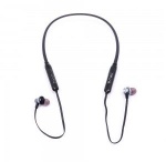 V-TAC sports black earphones (VT-6166)