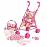 BABY DOLL STROLLER PLAYSET IN
