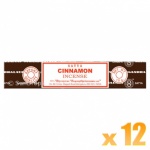 Satya Cinnamon Incense 15g x 12