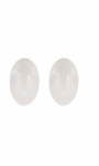 Hook S/ADH Oval Large Clear, 2pc