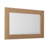 48X12''- Large value Oak Mirror