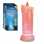24cm Colour Changing LED Flickering Water Can