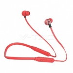 V-TAC sports red earphones (VT-6166)
