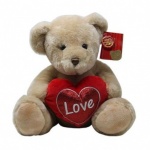 KEEL TOYS  75cm Brown Chester Bear with Heart