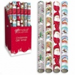 XMAS WRAP, 5M PAPER ELEGANT TRADITIONAL( XAJGW100)