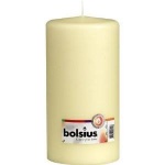 20X10CM CREAM PILLAR CANDLE