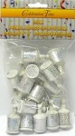 PARTY POPPER SILVER HOL