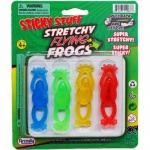 KANDY TOYS    Stretchy Frog On Blistercard