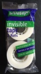 19mm X 33mm Invisible Tape Rolls 2pc