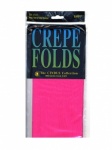County Red Crepe Paper - Short Fold