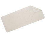 Croydex Rubber Grip Mat Medium White 740 x 340mm