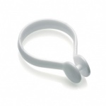 Croydex Button Ring Hook - White