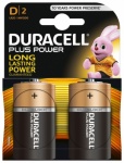 Duracell Plus Power Pk2 MN1300 (D Size) Single Card