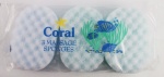 DISCONTINUE  Coral Pk3 Body Sponge
