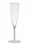 PLASTIC CHAMPAGNE GLASSES 14.0cl PK8