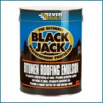 Everbuild 906 Bitumen Roofing Emulsion Balck 5Ltr