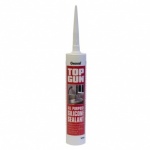 Top Gun All Purp Silicone Sealant White 310ml