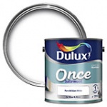 Dulux Once Satin Wood Pbw 2.5Ltr