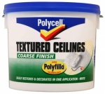 Polycell Tex Ceiling Coarse Matt 5Ltr