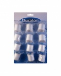 Duralon White Sewing Thread Card of 12  (3200)