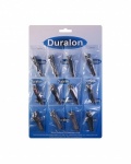 Duralon Finger Nail Clippers Card of 12 (2103)