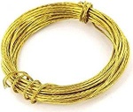 3.5m Picture Wire Brass (S6216)