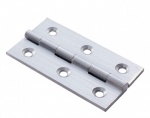 100mm Steel Butt Hinges Brass Plated (S4306)