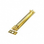 150mm Brass Necked Door Bolt 1'' Wide (S1529)