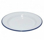 Falcon Enamel 24cm Dinner Plate Traditional White